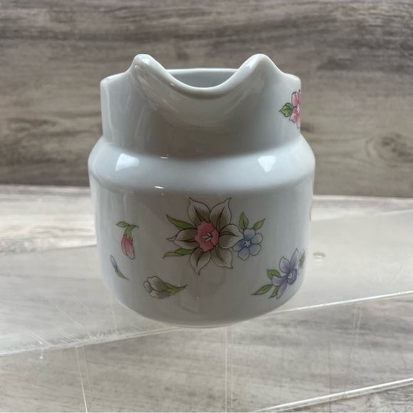 FTDA Japan Floral Pitcher "Especially for You!" 1989 Vintage Small White Pitcher - Picture 2 of 7